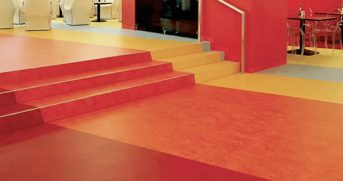 Snack bar with beautiful professionally installed linoleum flooring in San Antonio, TX